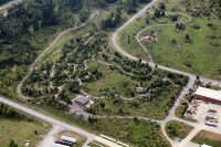 walking paths at secret arboretum